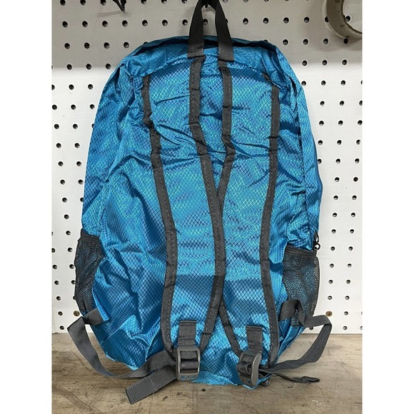 Waterproof Folding Outdoor Hiking Travel Sports Backpack Bag everyday use Teal - Picture 5 of 10